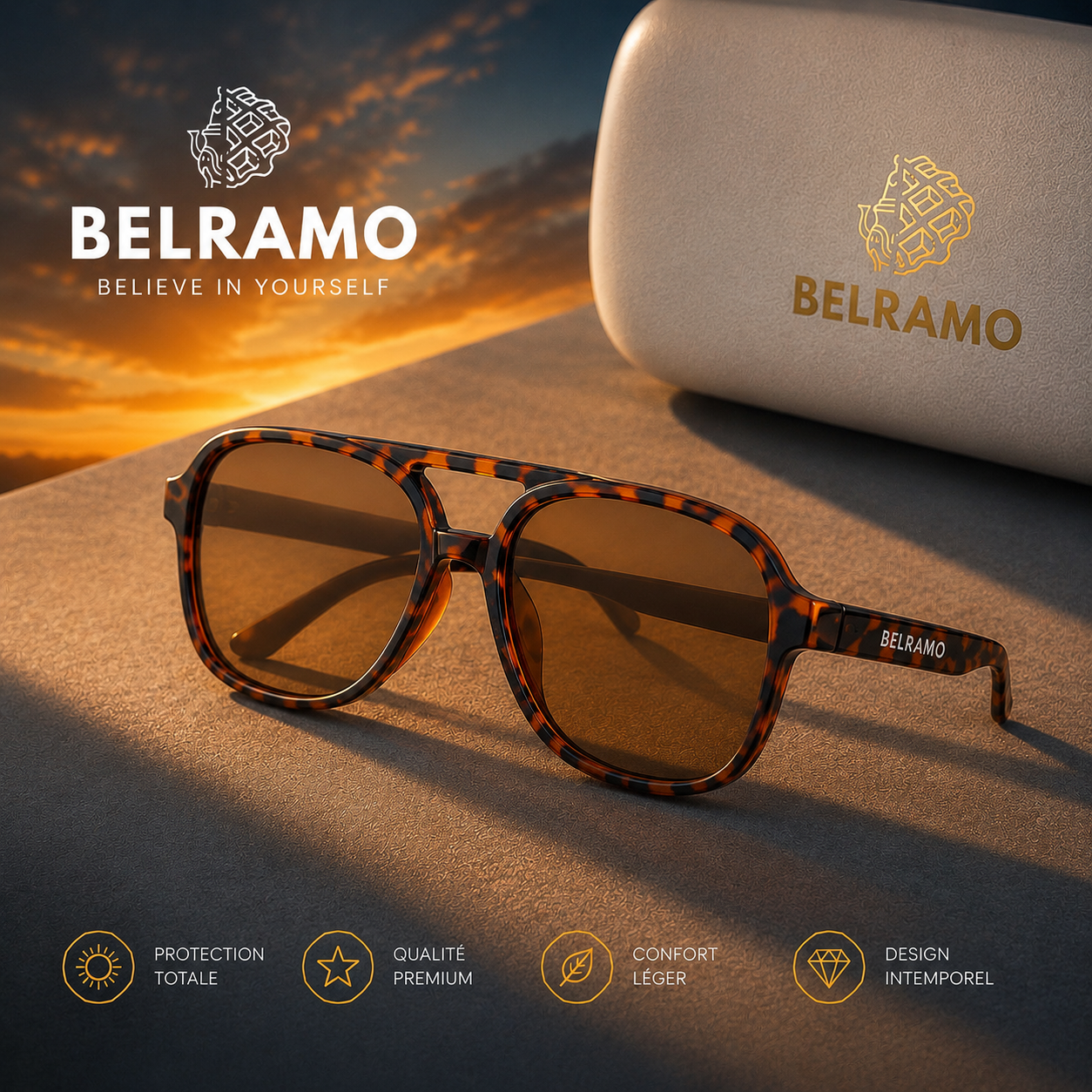 Paire de lunettes BELRAMO
