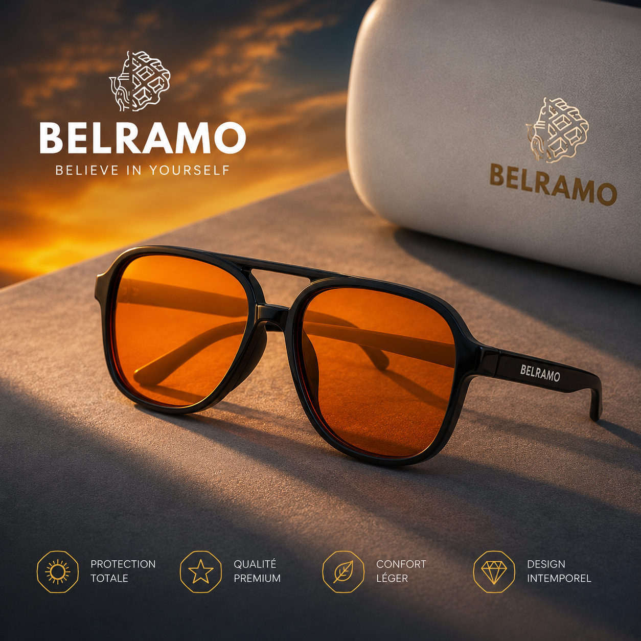 Paire de lunettes BELRAMO
